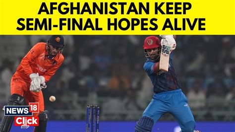 ag.7wicket|NED vs AFG, World Cup 2023 Highlights: Afghanistan keep semi .